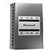 Honeywell Direct Acting Chrome Finish Pneumatic Thermostat- Black and White - TP970A2038/U TP970A2259-1