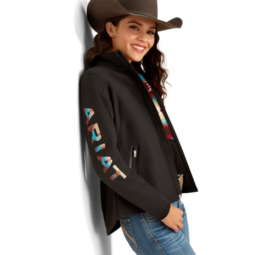 Image of Ariat Women's New Team Softshell Jacket - Wind and Water Resistant Jacket