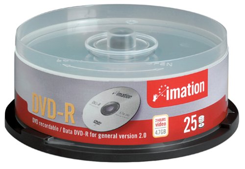 ImationDVD-R 25 Pack Spindle