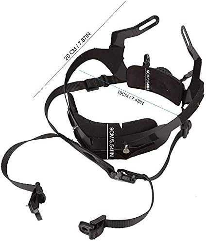 Tactical Fast Helmet Adjustable Strap Hunting Wargame Helmet Inner Locking Strap System Military Airsoft Helmet Accessories
