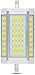Lampadine R7S 118mm LED Dimmerabile 30W, Bianco Fredda 6000K, 3000LM, Luce 200°, R7S LED 30W Sostituire Alogena R7S 118mm 200W 300W, J118 R7S Dimmerabile LED per Lampada da Terra/Plafoniera/Proiezione