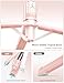 Selfie Stick with Light, 45'' Selfie Stick Tripod with Wireless Remote, Portable Travel Phone Tripod Compatible with iPhone 15 Pro Max/15/14 Pro/14/13, Samsung S22/ S23 Ultra/Android Smartphone (Pink)