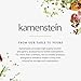 Kamenstein 20 Jar Revolving Countertop Spice Rack with Spices Included, FREE Spice Refills for 5 Years, Polished Stainless Steel with Black Caps, 30020