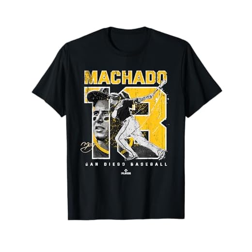 Number and Portrait Manny Machado San Diego MLBPA T-Shirt