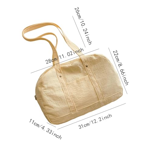 Women Shoulder Bag Lightweight Top Handle Handbag for Vacation, Dating, Shopping4