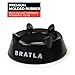 Bratla Rugby Kicking Tee — Durable Molded Rubber Kicking Tee for Practice & Match, Stable Non-Slip Base, Universal Fit for Rugby Balls — Black