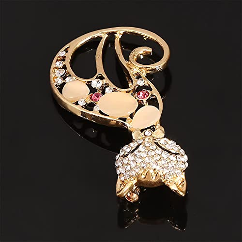 【極美品】キャットモチーフ ラインストーン ブローチ CHANEL シャネル ブローチ キャットモチーフ ココマーク ライン