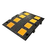 GBPLDMAQ Ralentisseur Modulaire en Caoutchouc, Voiture Ralentisseur Portable et Combinable...