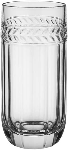 Miss Desiree Tumbler by Villeroy & Boch - Dishwasher Safe - Made in Germany - Clear High Quality Crystal Glass - Perfect Glass for Cocktails - Detailed Engraving - 5.7 Inches
