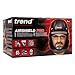 Trend Airshield Pro Full Faceshield, Dust Protector, Battery Powered Air Circulating Mask for Woodworking, AIR/PRO