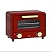SUNWEIHAOA Forno Elettrico da Tavolo Mini Forno 10L con Porta in Vetro Antideflagrante, Forno Elettrico Grill, Forno Pizza con Funzione Timer, Funzione di Raffreddamento Automatico Estetico E Pratico