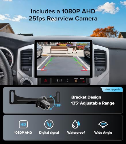 Estéreo con pantalla 11.5" para Toyota Tacoma 2005-2015 miniatura 6