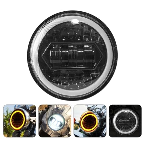 Faro LED para moto Mipcase luz delantera para condiciones climáticas adversas 3