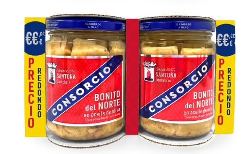 ¡PRECIO PROMO! 2 Tarros de Bonito del Norte Consorcio (400g-260g)