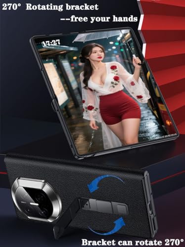 Coque Huawei Mate X7 rouge protégeant la charnière des chutes - 5