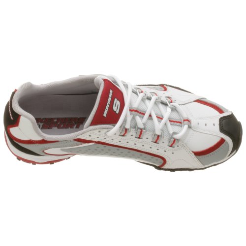 Skechers Skechers Sport Women's Sky Rockets Blast Off Sneaker, White/Gray/Black, 9 B(M) US