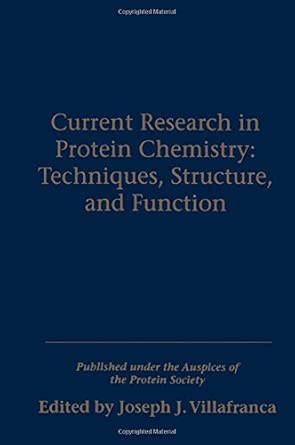 Current Research in Protein Chemistry: v. 1 book cover