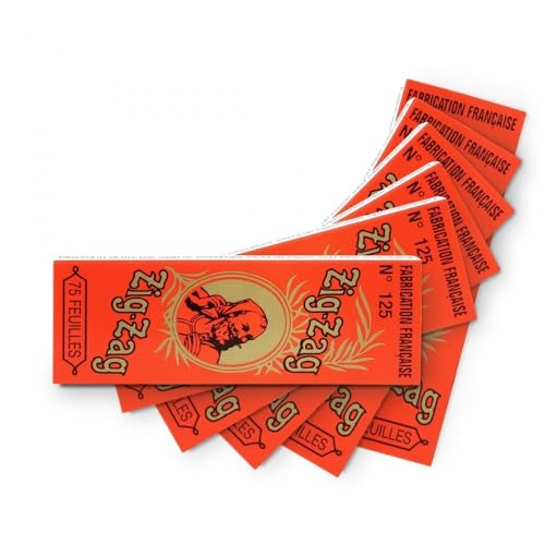 Papier à Rouler zig zag Orange x 25