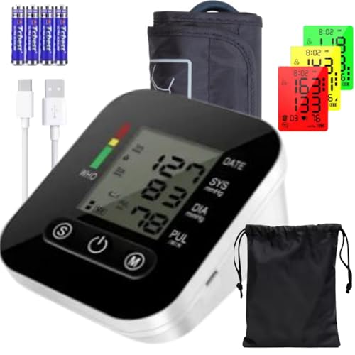 Tensiomètre électronique intelligent pour le bras avec brassard à large amplitude, appareil de...