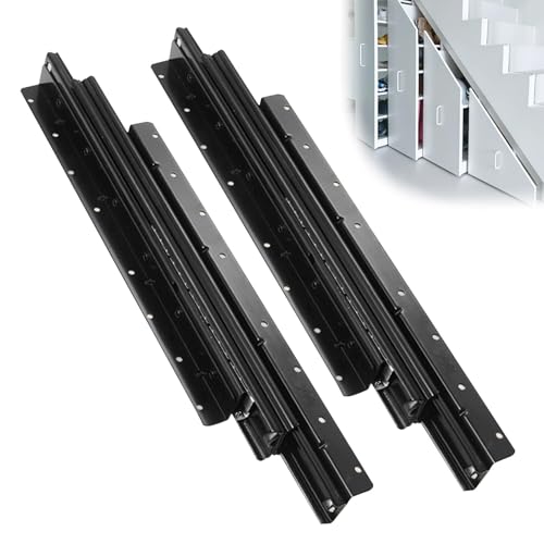 Guides d'armoires d'escalier pour optimiser le rangement du dressing - 2