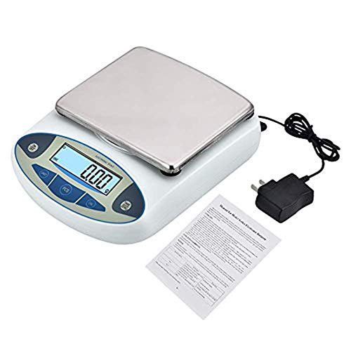 4YANG Balanza electr�nica de Laboratorio de Alta precisi�n, 1000g Balanza de Laboratorio de precisi�n balanzas Digitales 0.01 g Escalas de joyer�a Escalas electronicas