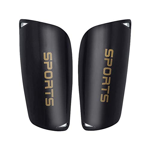 Protetores de caneleiras esportivos para futebol DSstyles com letras, suporte para pernas mais gross