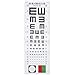 Lurrose Kids Vision Schedule Visual Chart Home Eye Testing Chart Standard Visual Chart Eyesight Testing Wall Chart Adults Eye Testing Chart Plastic Child The List Cartoon