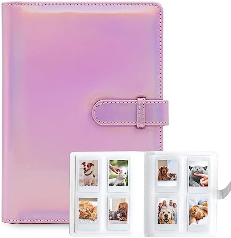 128 Pockets Mini Photo Album for Fujifilm Instax Mini Camera, Polaroid Snap, Z2300, SocialMatic Instant Cameras & Zip Instant Printer (Magic Pink) 128 Pockets Mini Photo Album for Fujifilm Instax Mini Camera, Polaroid Snap, Z2300, SocialMatic Instant Cameras & Zip Instant Printer (Magic Pink)