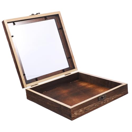 MAGICLULU Boîte à Spécimens Vide Bois Avec Crochets Pour Lépidoptères Ou Insectes