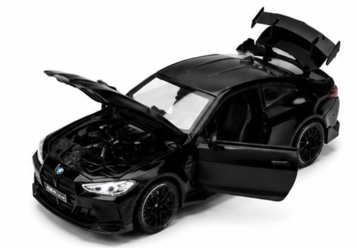 Image of BMW M4 Coupe Diecast Model Car, 1:32 Scale, Black