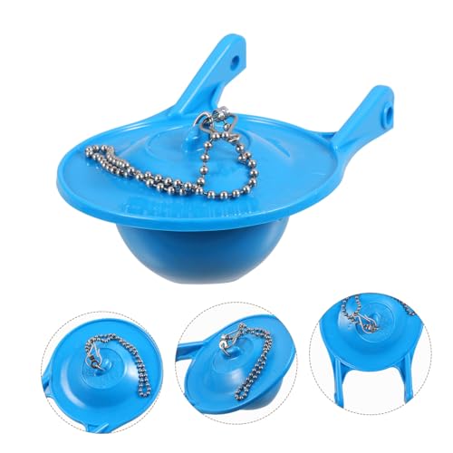 SOESFOUFU Replacement Toilet Tank Ballcock 3 Inch Blue PVC Seal Leakproof Flapper for Tank
