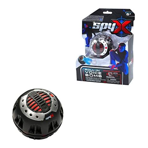 SpyX X Roll-in Voice Bomb Recorder with Motion Alarm Toy Cover