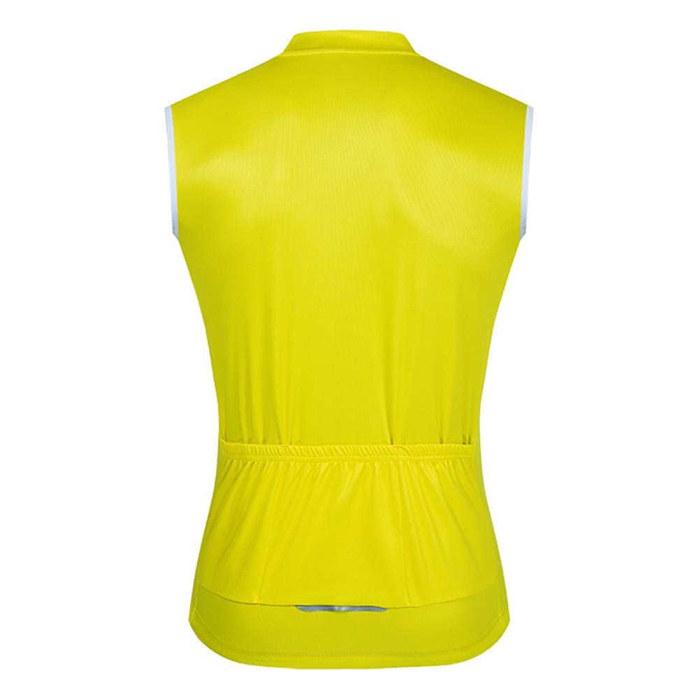 SUDU SUDO Men's Cycling Jersey Sleeveless Tops Clothing Bike Shirts Vest Breathable Bicycle Clothing Jacket