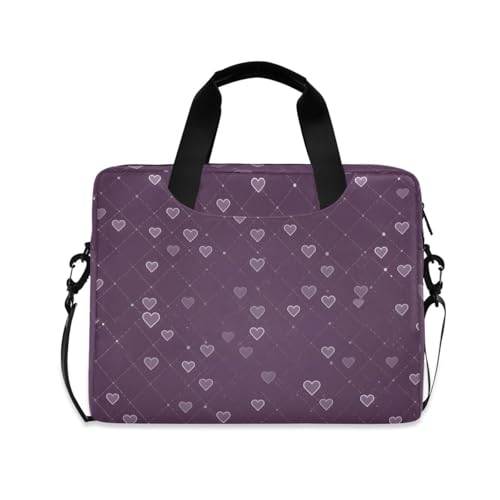 Funda maletín morada para laptop 13-15.6 pulgadas miniatura 1