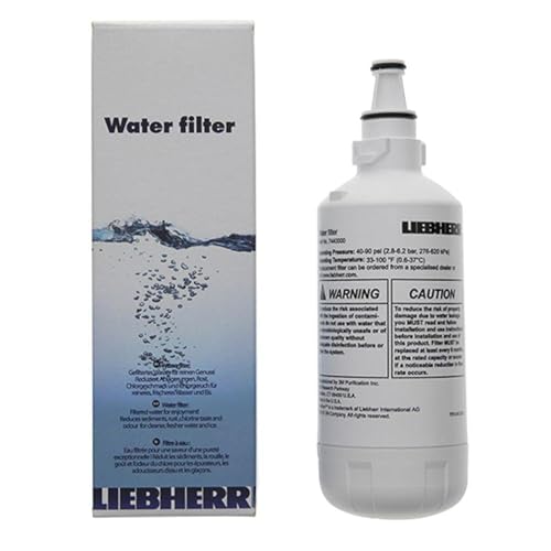 Liebherr 7440000 and 744000200 Refrigerator Water Filter OEM white small