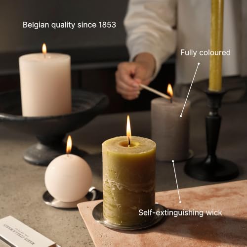 Velas sin humo ni olor Spaas para decoración segura y ambientes limpios 2