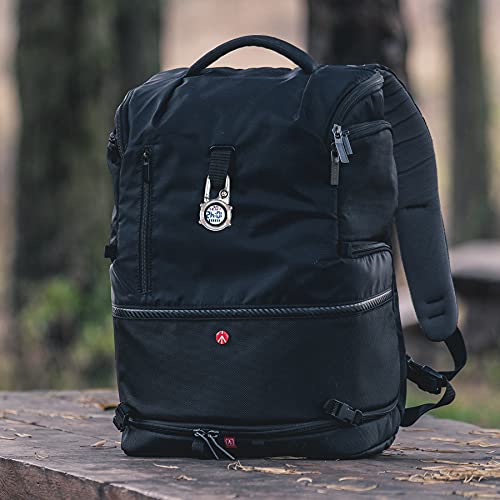 Image of JewelryWe Men Women Digital Clip Watch Mini Microlight Backpack Buckle Belt fob Watches for Rock Climbing Doctors Nurses Chefs for Mother's Day