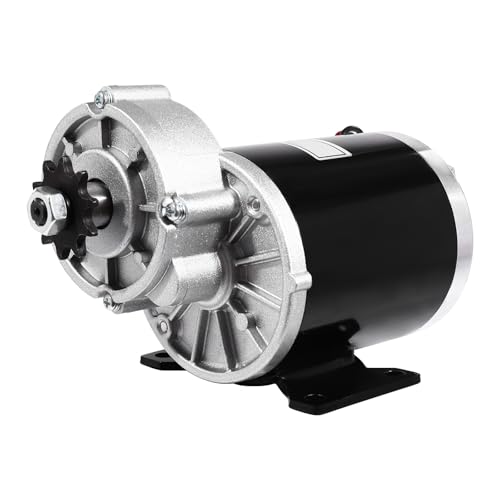 Reduction Motor, 600W 48V Brushed Dc Motor Powerful Bicycle Brushed Motor Reductor Gear Reduction Motors Brushed Dc Motors for Modifying Electric Bicycles Mopeds Bicycles
