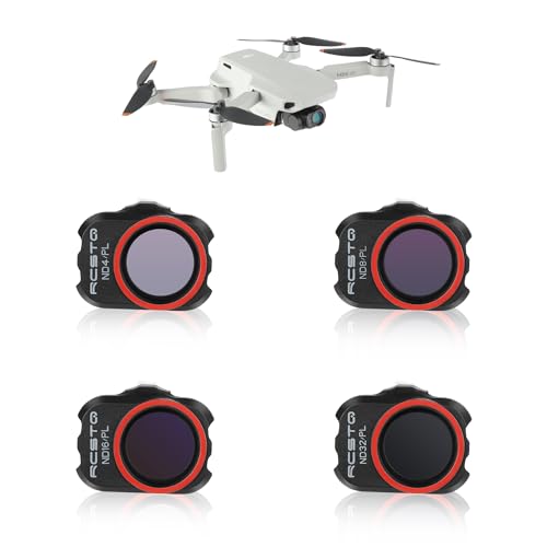 Lot de 4 filtres ND pour DJI Mavic Mini 2 SE - Accessoires optiques pour caméra 4K