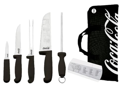 Jogo para churrasco Coca-Cola 5 peças
