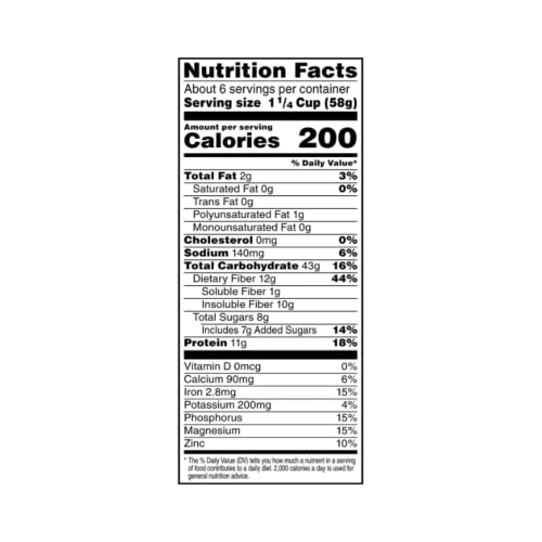 Generic Cold Breakfast Cereal, Vegetarian Protein thumb #7