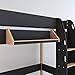 Produktbild Mobi Furniture Einhängeregal Bett Ablageregal Regal Hochbett Etagenbett Bettzubehör anthrazit
