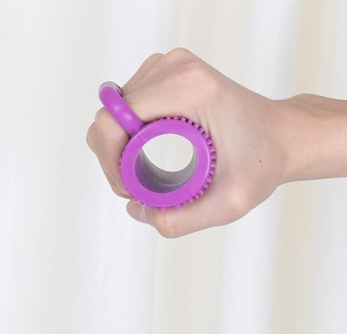 GONDMAX Finger Exerciser, Hand Grip Strengthener, Purple, Medium Tension, Polyurethane, Hand Exerciser