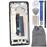 Display Screen Touch Digitizer with Screen Frame for Xiaomi Poco X6 Pro Black 6.67
