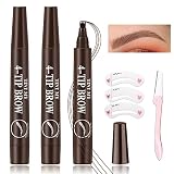 3Pcs Brow Pencil,Eyebrow Tattoo Pen,Long Lasting Waterproof Microblading Eyebrow Pencils,Brow Pen,wi
