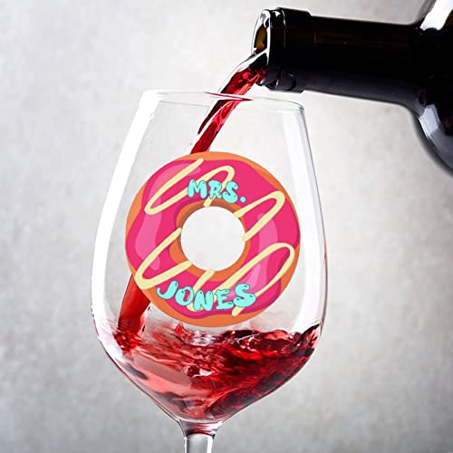 Verres à vin donuts de Noël la solution pour une table festive originale - 2