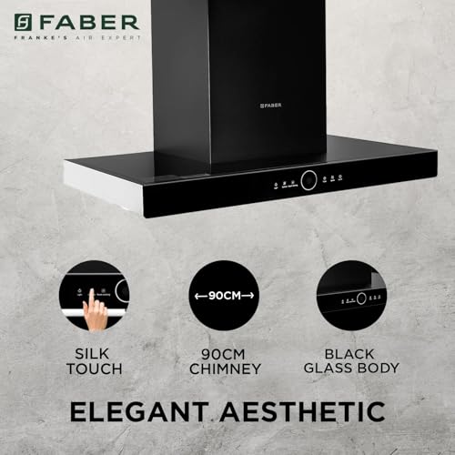 Faber 90cm 1500 m³/hr ThunderBolt Chimney |Steam Clean Technology |Powerful Turbo Speed |SS Oil Collector |Silent Hood (52dB)|5Yrs Product,12Yrs... - Image 6