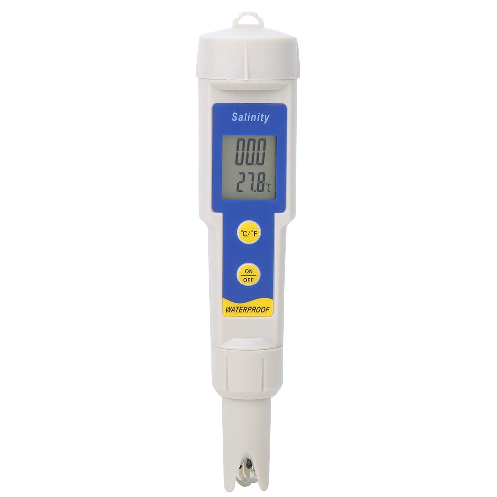 Tester Di Salinità Portatile Digitale Misuratore Con Compensazione Temperatura Per Acquari E Soluzioni Saline