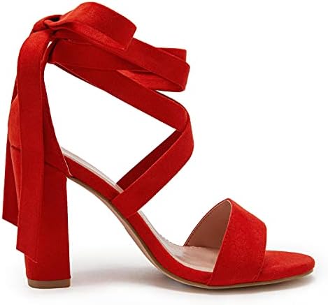 Huiyuzhi Womens Chunky Ankle Strappy 