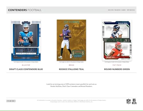 2023 Panini Contenders NFL Football Trading Card Blaster Box